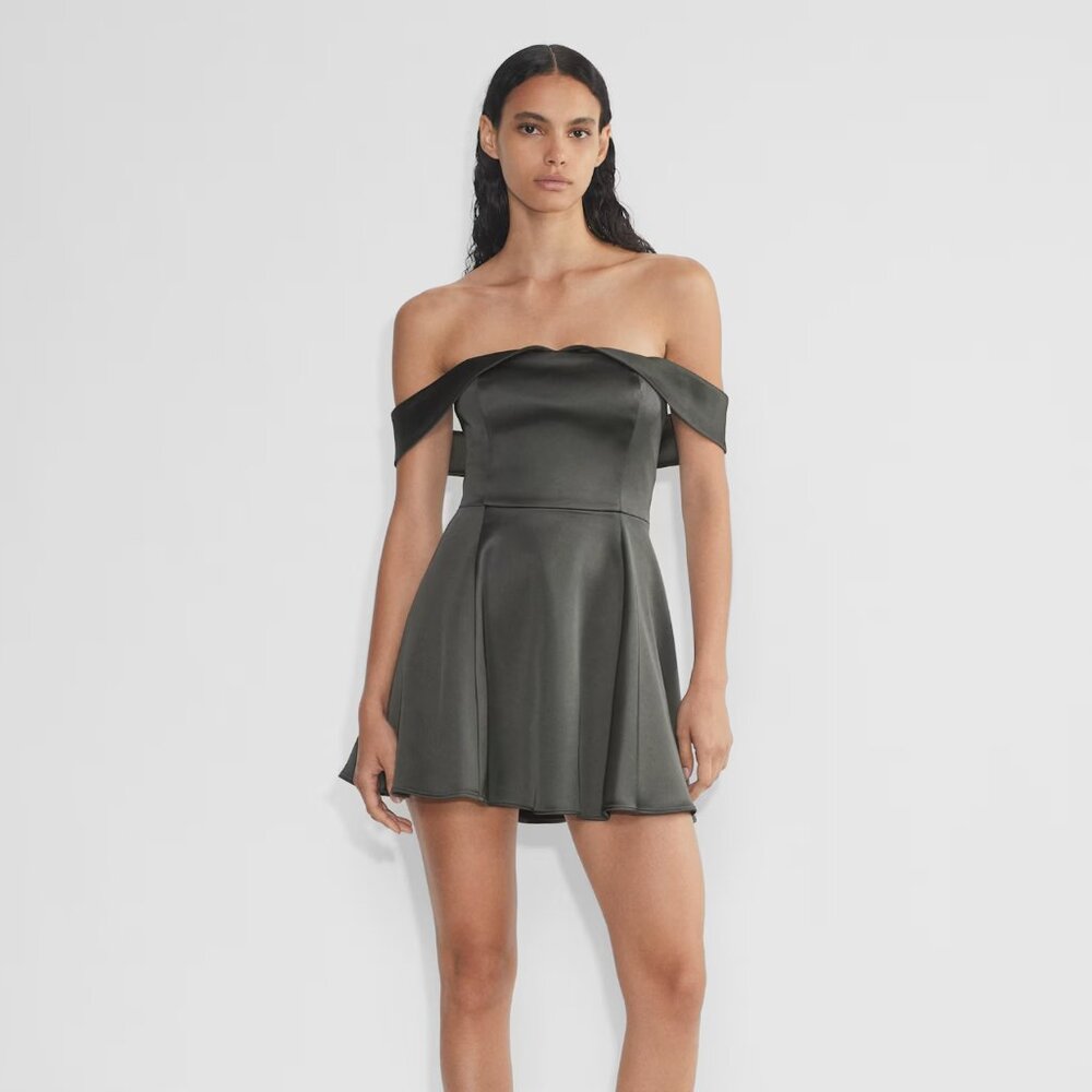 NWT Aritizia Ten Aphrodite Satin Dress